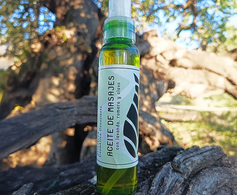 Aceite de masajes